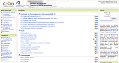 Desktop Screenshot of iva.cicei.com